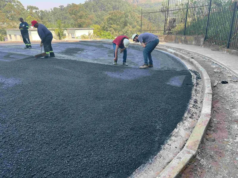 Manutenção de asfalto